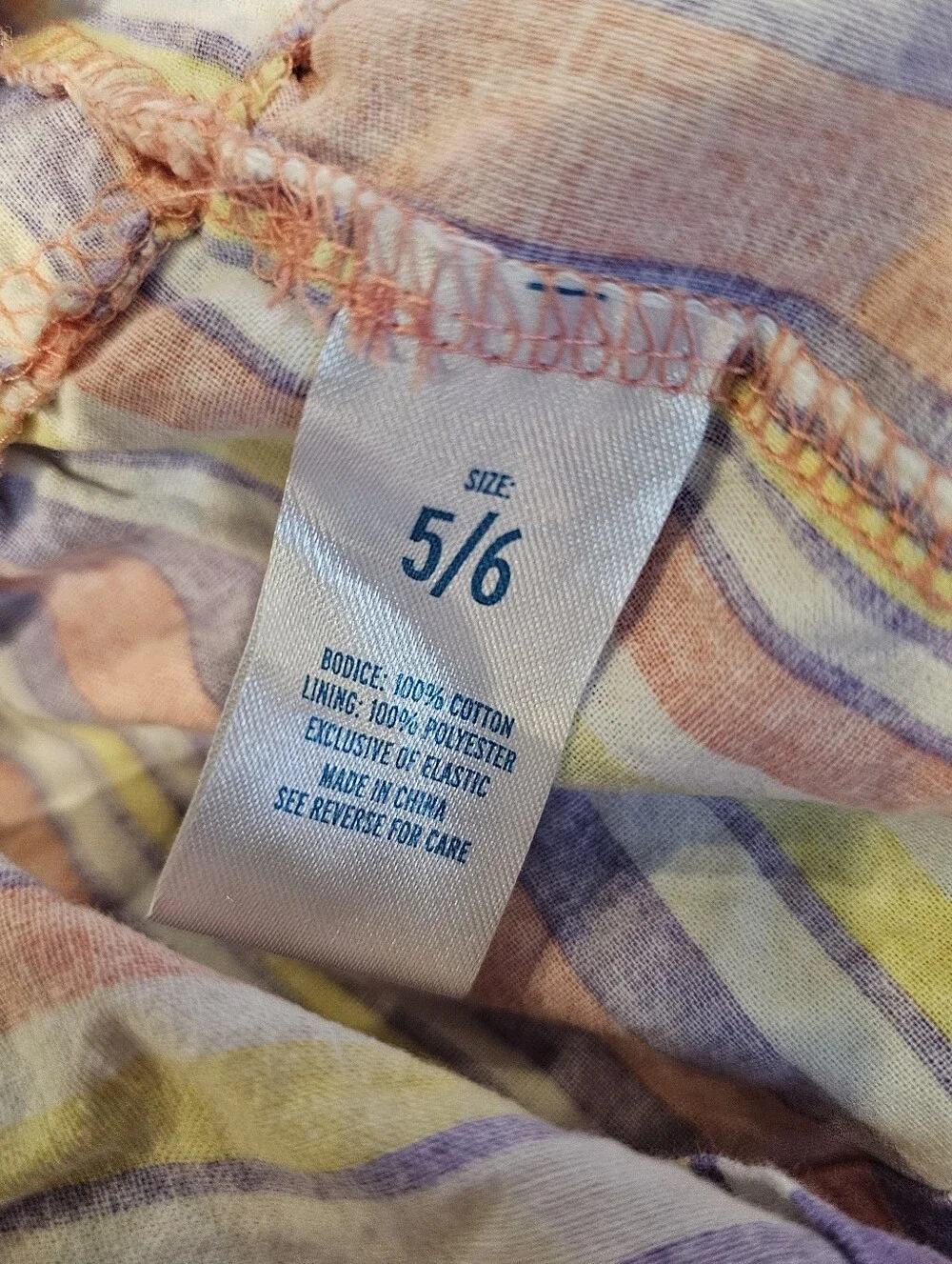 Set Of Girls Summer Clothes- 5T And 5/6
